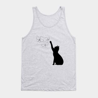 Cat love Tank Top